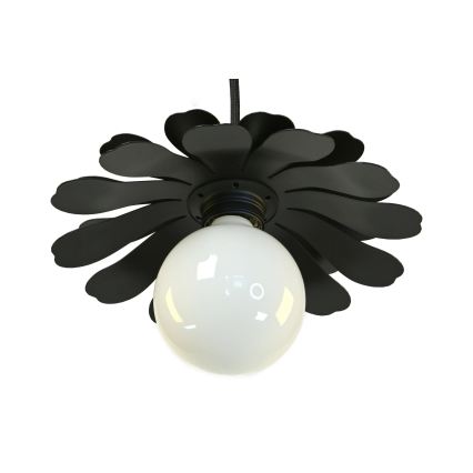 Bohemia-Design - Lustr na lanku 1xE27/60W/230V černá