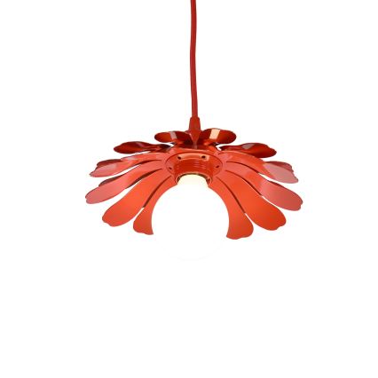 Bohemia-Design - Lustr na lanku 1xE27/60W/230V červená