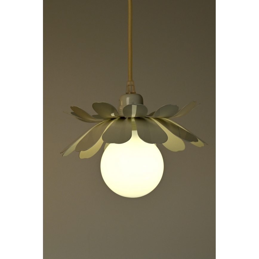 Bohemia-Design - Lustr na lanku 1xE27/60W/230V krémová