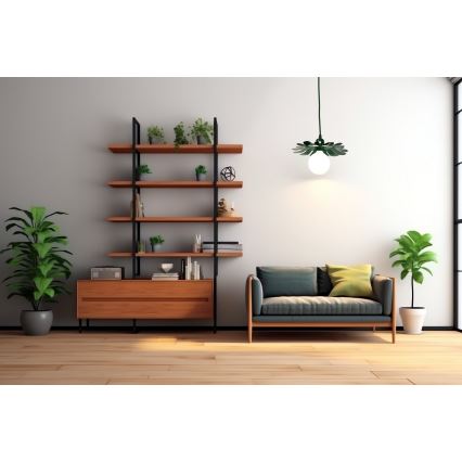 Bohemia-Design - Lustr na lanku 1xE27/60W/230V zelená