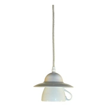 Bohemia-Design - Porcelánový lustr na lanku 1xE27/60W/230V