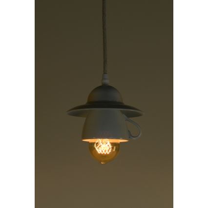 Bohemia-Design - Porcelánový lustr na lanku 1xE27/60W/230V