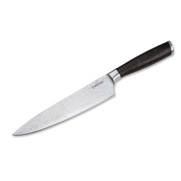 Böker - Damaškový kuchyňský nůž kuchařský DAMAST 19,8 cm dub
