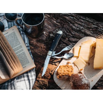 Böker - Kapesní nůž s příborem Magnum Bon Appetite 18,7 cm pakka