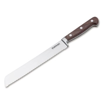 Böker - Kuchyňský nůž na pečivo HERITAGE 20,5 cm ořech