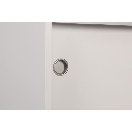 Botník 105x91 cm bílá