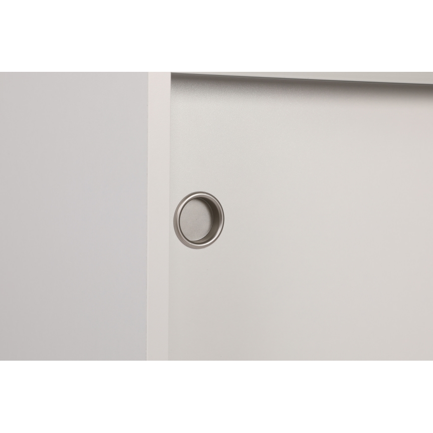 Botník 105x91 cm bílá