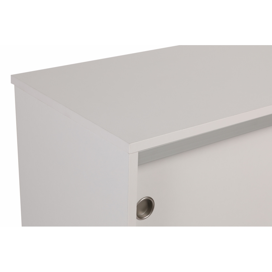 Botník 105x91 cm bílá