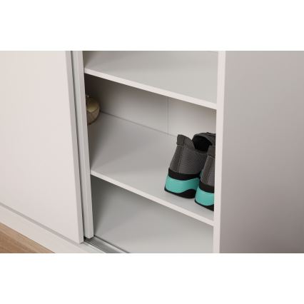 Botník 105x91 cm bílá