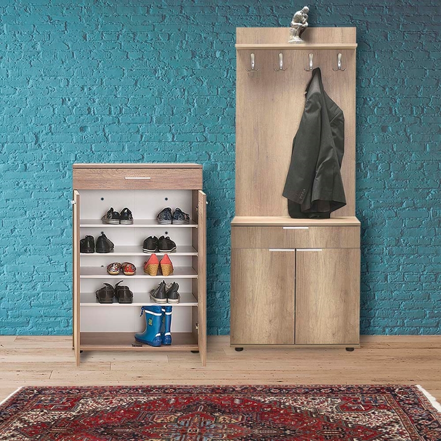 Botník 108x73 cm hnědá