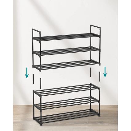 Botník ALVORO černá