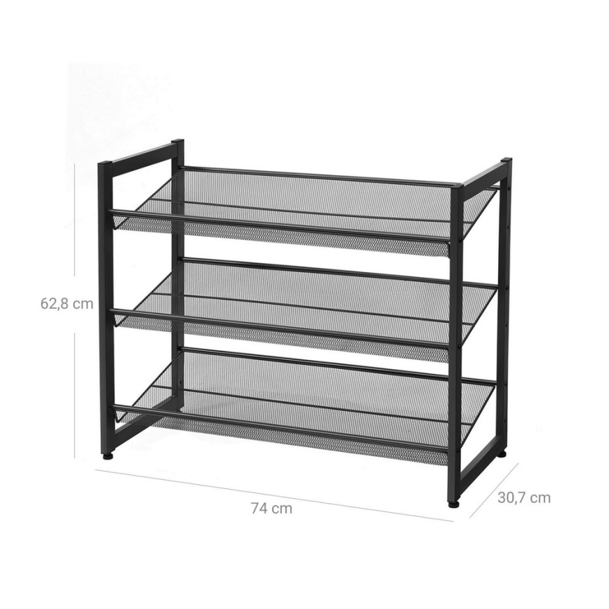 Botník ALVORO černá