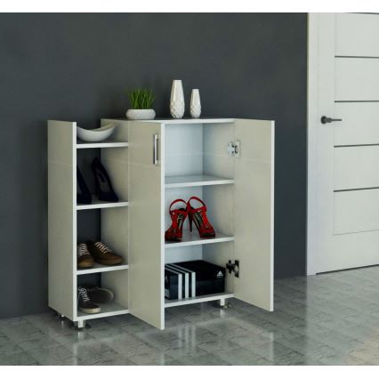 Botník ASUS 95x90 cm bílá