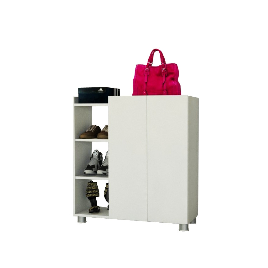 Botník ASUS 95x90 cm bílá