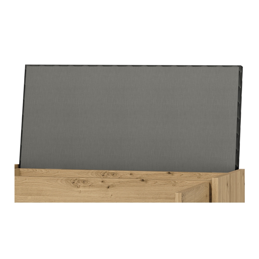 Botník CORICA 54x70 cm dub artisan/černá
