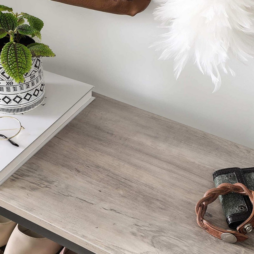 Botník DAVOR šedá/černá