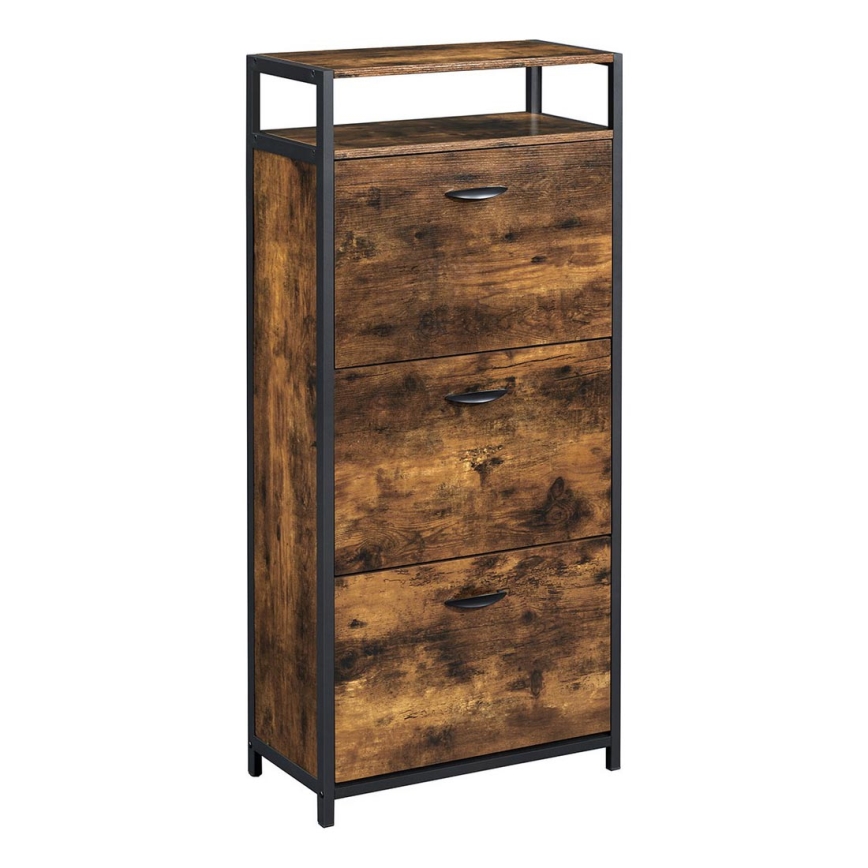 Botník FIRA hnědá/černá