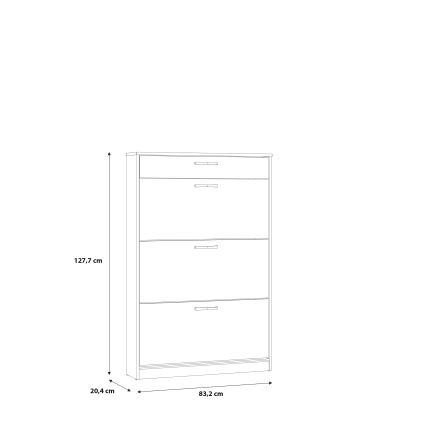 Botník KAVI dub artisan