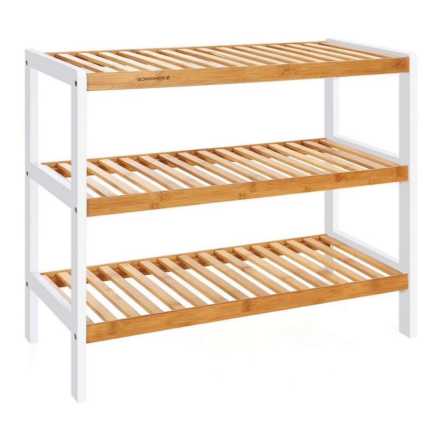 Botník MATE hnědá/bílá