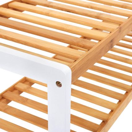 Botník MATE hnědá/bílá