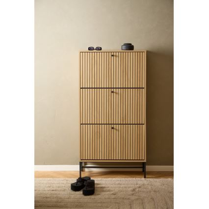 Botník OLIVIA 72x140x25 cm dub