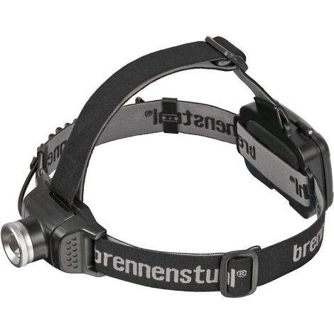 Brennenstuhl - LED Čelovka LuxPremium LED/3xAA IP44 černá