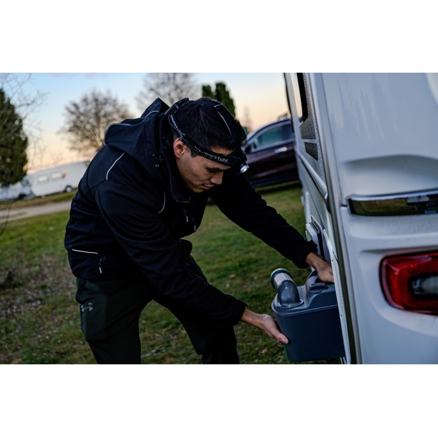 Brennenstuhl - LED Nabíjecí čelovka LuxPremium LED/2600mAh IP44 černá