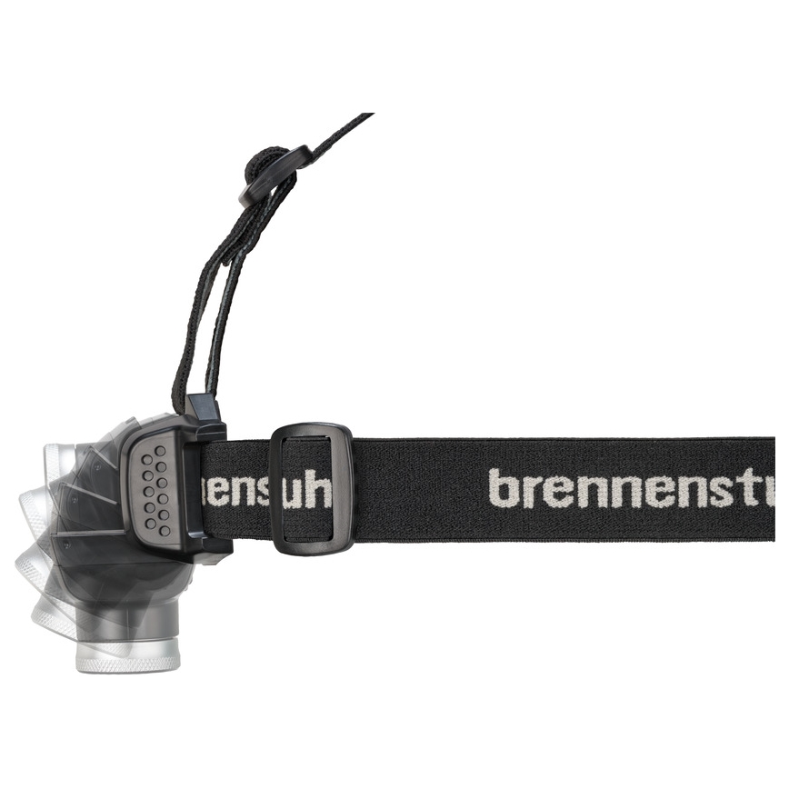 Brennenstuhl - LED Nabíjecí čelovka LuxPremium LED/2600mAh IP44 černá