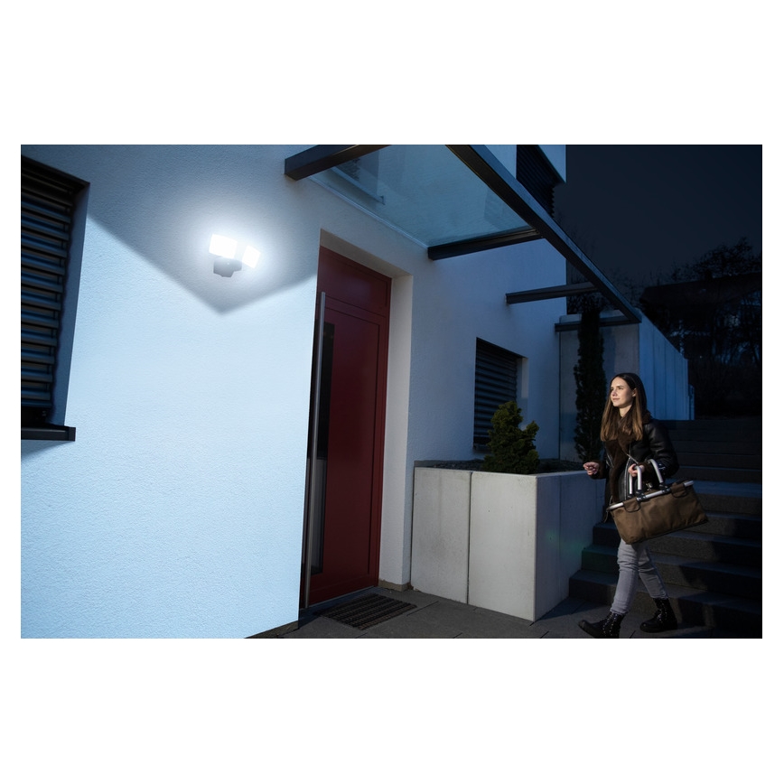 Brennenstuhl - LED Stmívatelný reflektor DUO LED/29,2W/230V 3000-6500K IP54 Wi-Fi