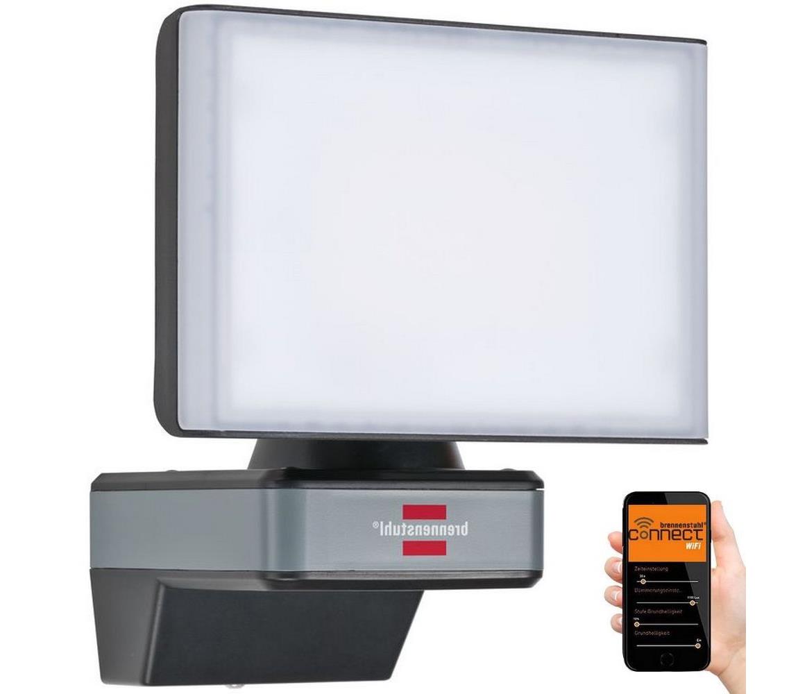 Brennenstuhl Brennenstuhl - LED Stmívatelný reflektor LED/19,5W/230V 3000-6500K IP54 Wi-Fi 