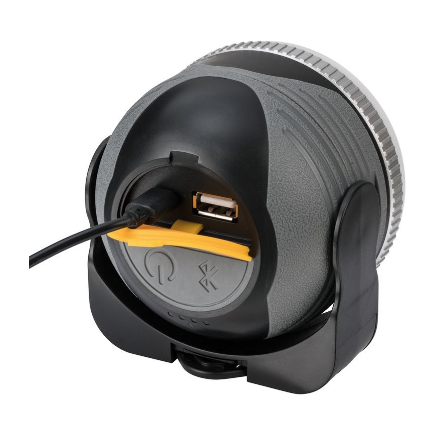 Brennenstuhl - LED Venkovní lampa s reproduktorem LED/3W/5V 4000 mAh IP44