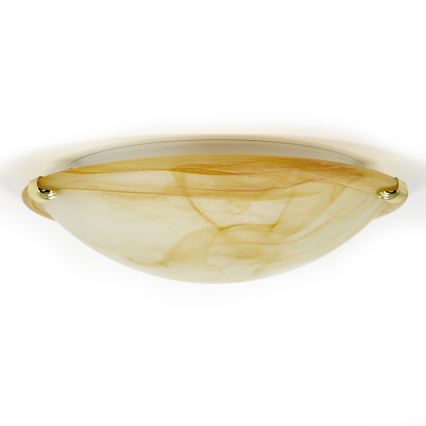 Bright light 70873/91/43 - Stropní a nástěnné svítidlo ALABASTR PL1/CR 1xE27/60W