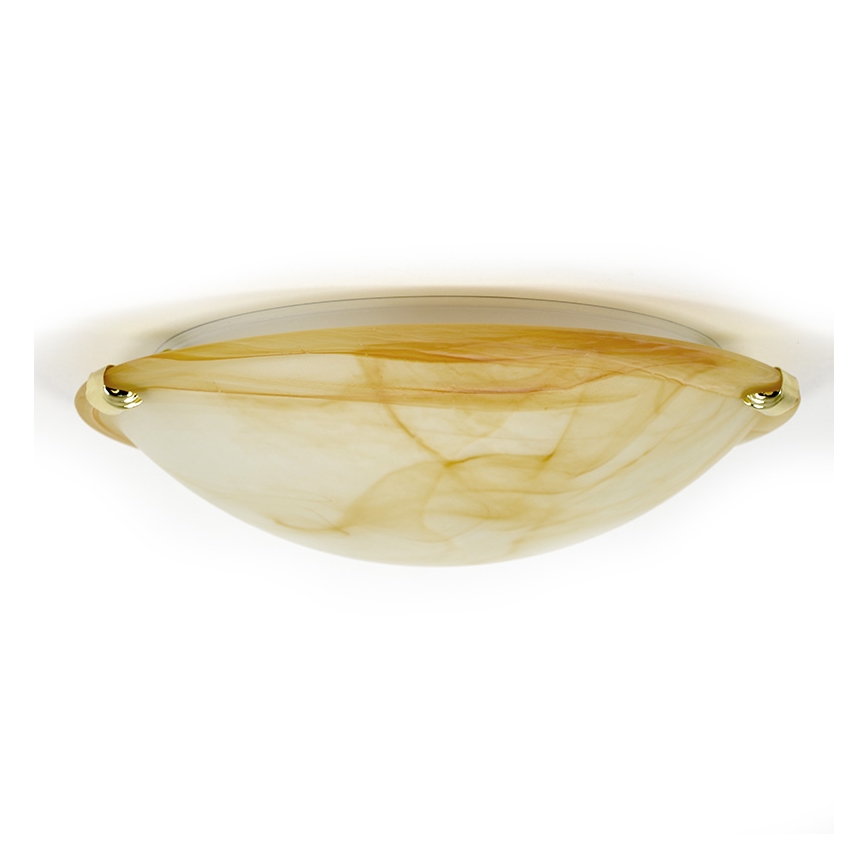 Bright light 70873/91/43 - Stropní a nástěnné svítidlo ALABASTR PL1/CR 1xE27/60W