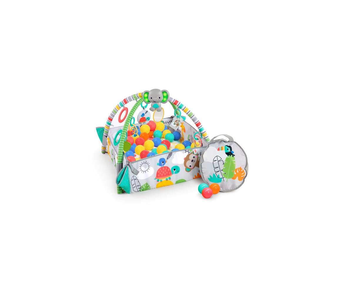 Bright Starts Bright Starts - Dětská hrací deka 5v1 YOUR WAY BALL PLAY tyrkysová AG0097