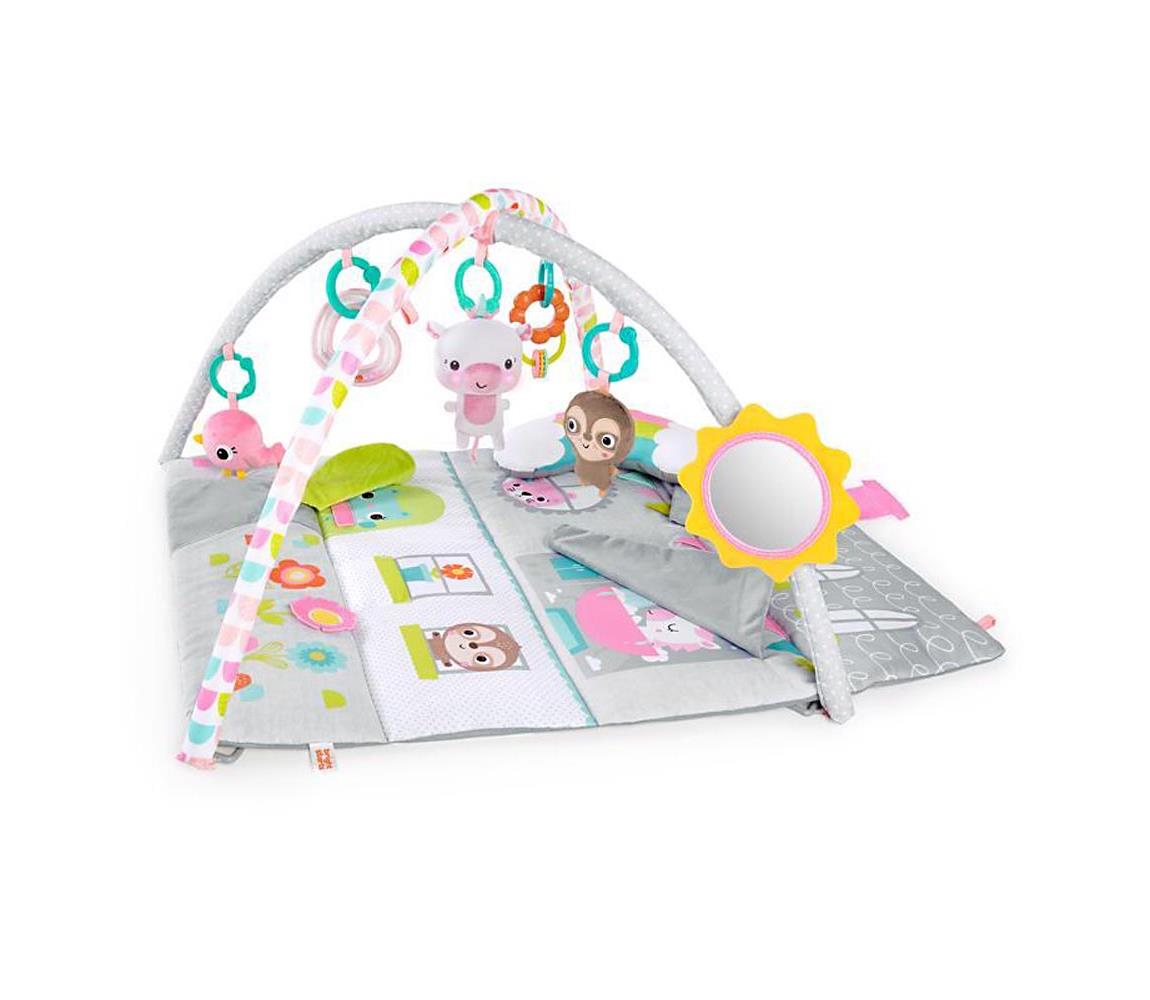 Bright Starts Bright Starts - Dětská hrací deka FLOORS OF FUN domeček AG0098