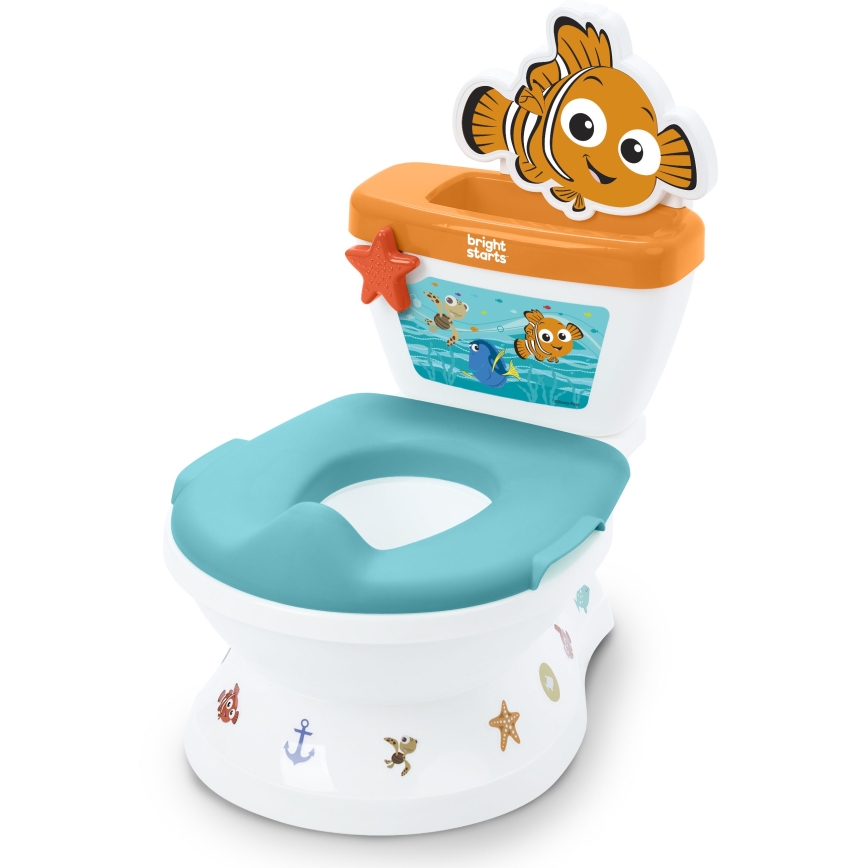 Bright Starts - Dětská toaleta se zvukem MY SIZE Finding Nemo 2xAAA