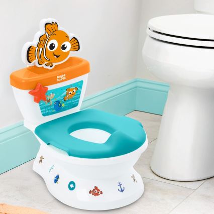 Bright Starts - Dětská toaleta se zvukem MY SIZE Finding Nemo 2xAAA
