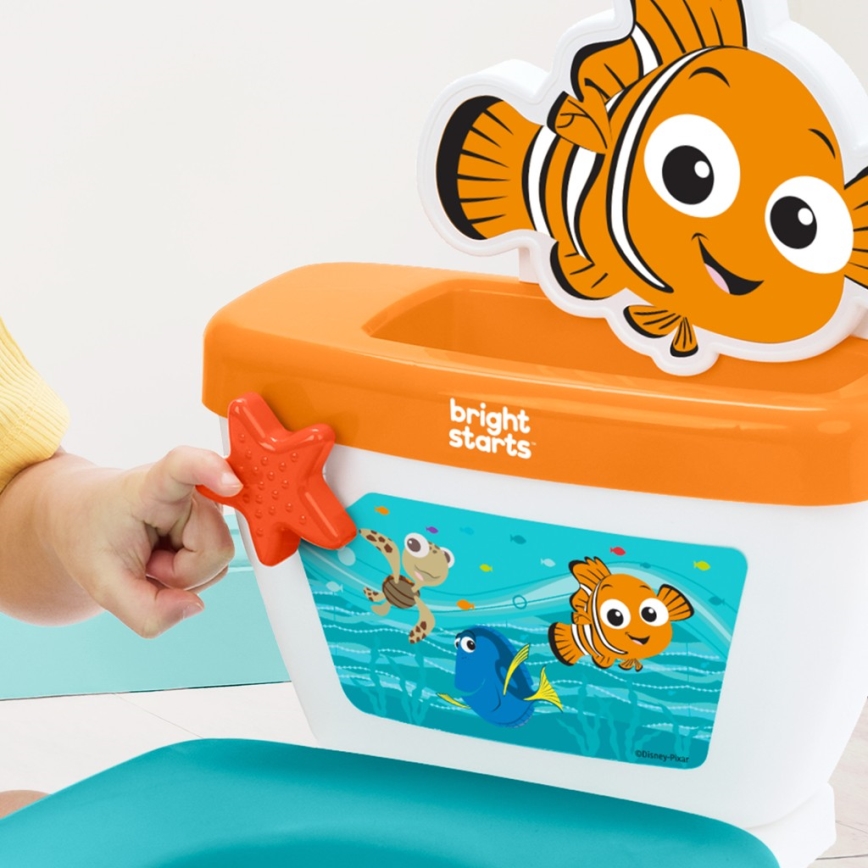 Bright Starts - Dětská toaleta se zvukem MY SIZE Finding Nemo 2xAAA