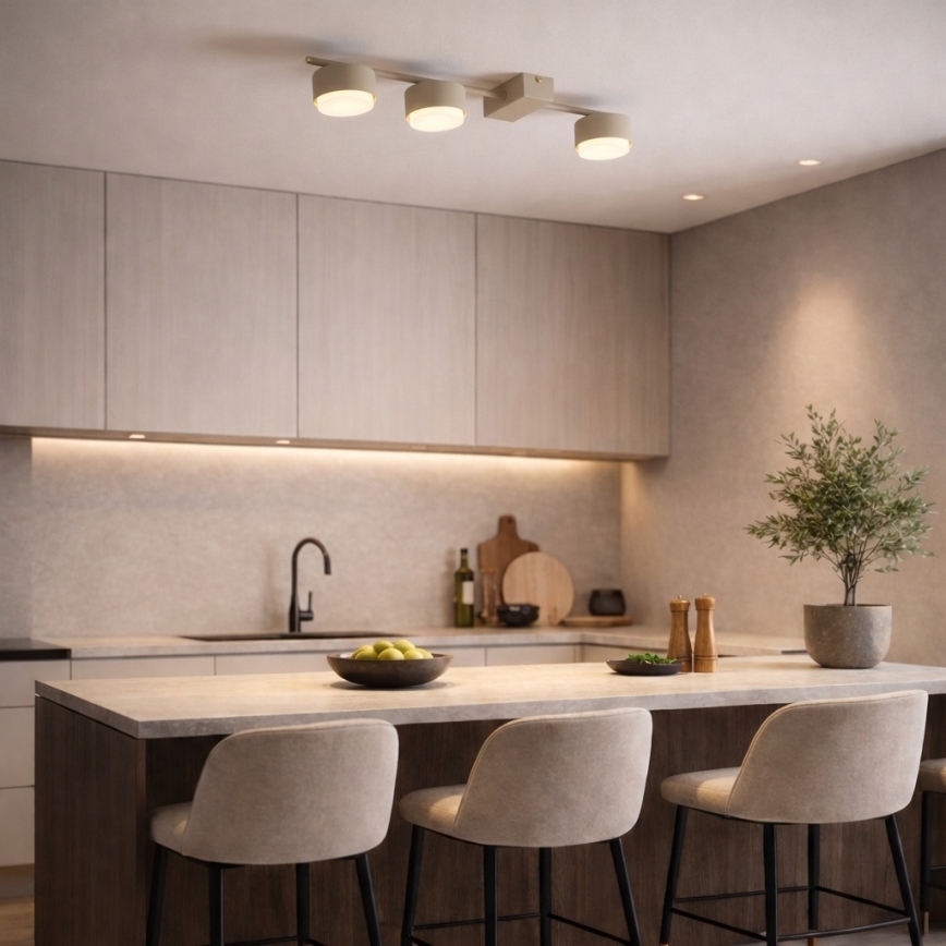 Brilagi - Bodové svítidlo 3xGX53/12W/230V béžová