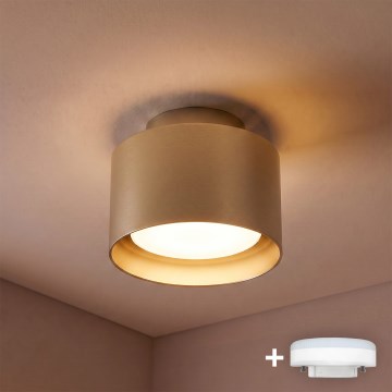 Brilagi - Bodové svítidlo BACKLIT 1xGX53/15W/230V pr. 10 cm zlatá