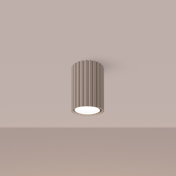 Brilagi - Bodové svítidlo CRESTO 1xGU10/10W/230V 10 cm taupe