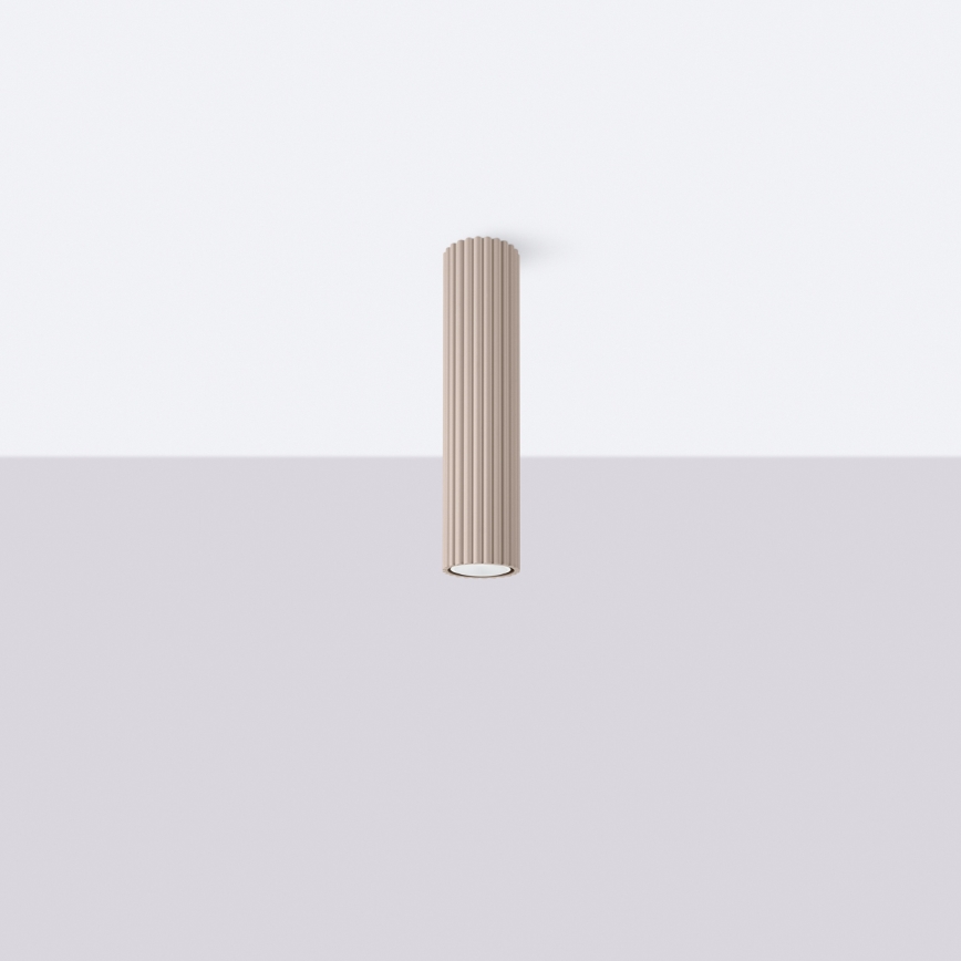 Brilagi - Bodové svítidlo CRESTO 1xGU10/10W/230V 30 cm taupe