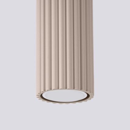 Brilagi - Bodové svítidlo CRESTO 1xGU10/10W/230V 30 cm taupe