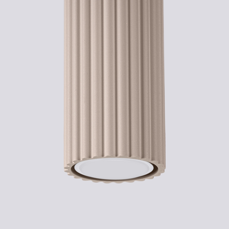 Brilagi - Bodové svítidlo CRESTO 1xGU10/10W/230V 30 cm taupe