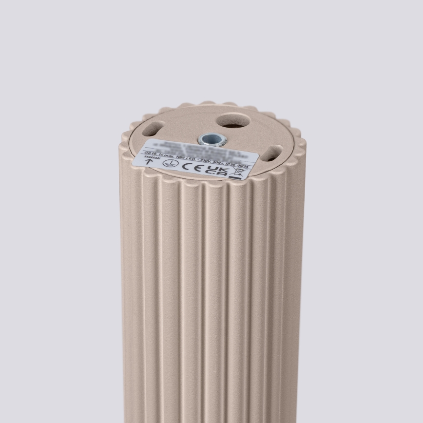 Brilagi - Bodové svítidlo CRESTO 1xGU10/10W/230V 30 cm taupe