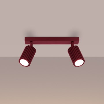 Brilagi - Bodové svítidlo CRESTO 2xGU10/10W/230V burgundy