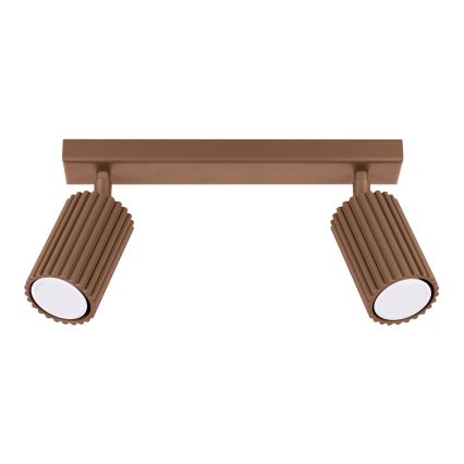Brilagi - Bodové svítidlo CRESTO 2xGU10/10W/230V hnědá