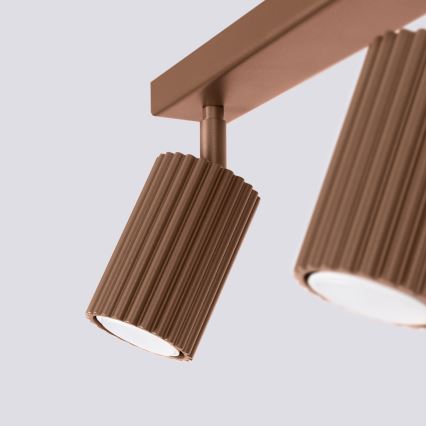 Brilagi - Bodové svítidlo CRESTO 2xGU10/10W/230V hnědá