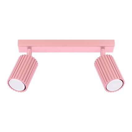 Brilagi - Bodové svítidlo CRESTO 2xGU10/10W/230V růžová