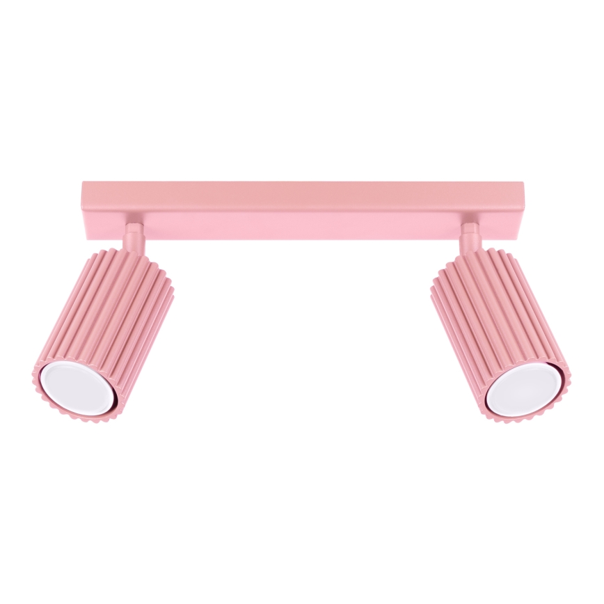 Brilagi - Bodové svítidlo CRESTO 2xGU10/10W/230V růžová